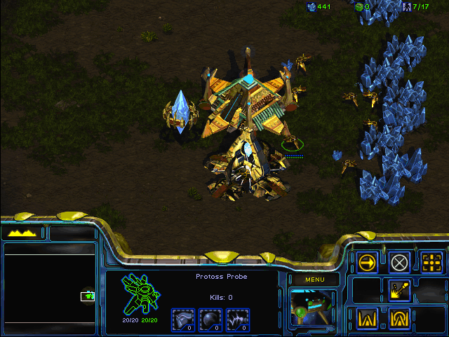 probe at far right due to gateway